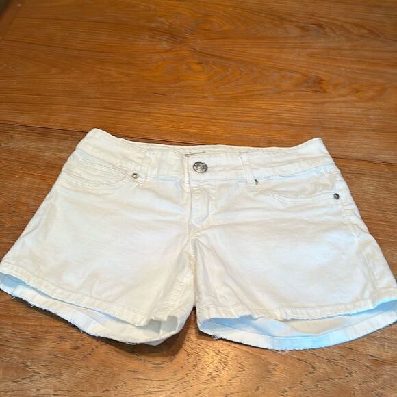 Seven7 shorts white denim 4 - Picture 1 of 10